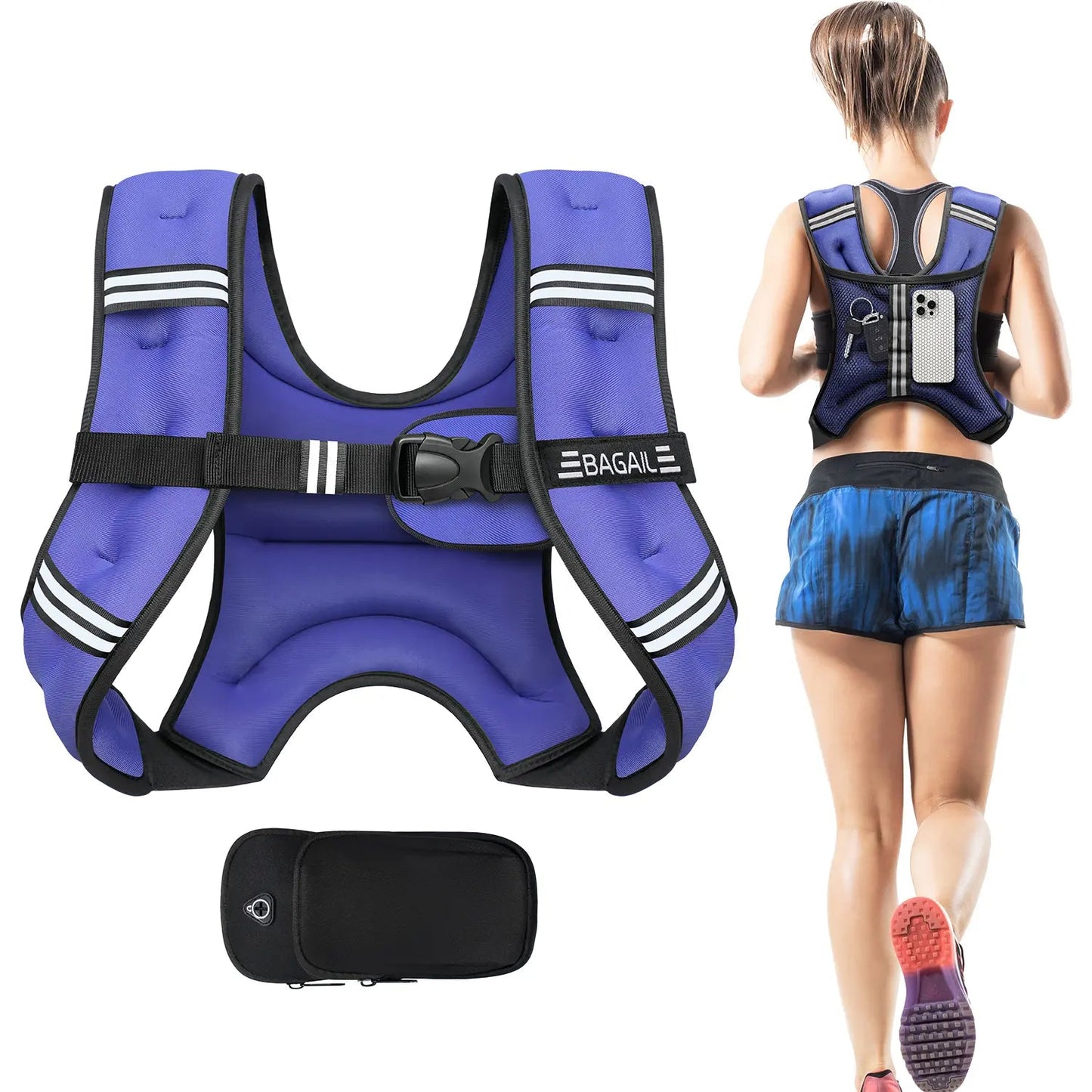 Adjustable Weighted Vest for Home Workouts product image 16