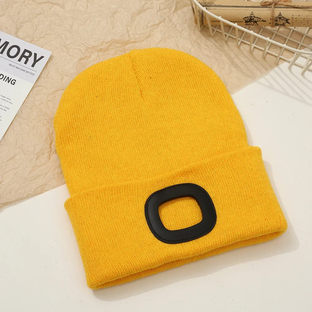 Rechargeable LED Beanie Hat