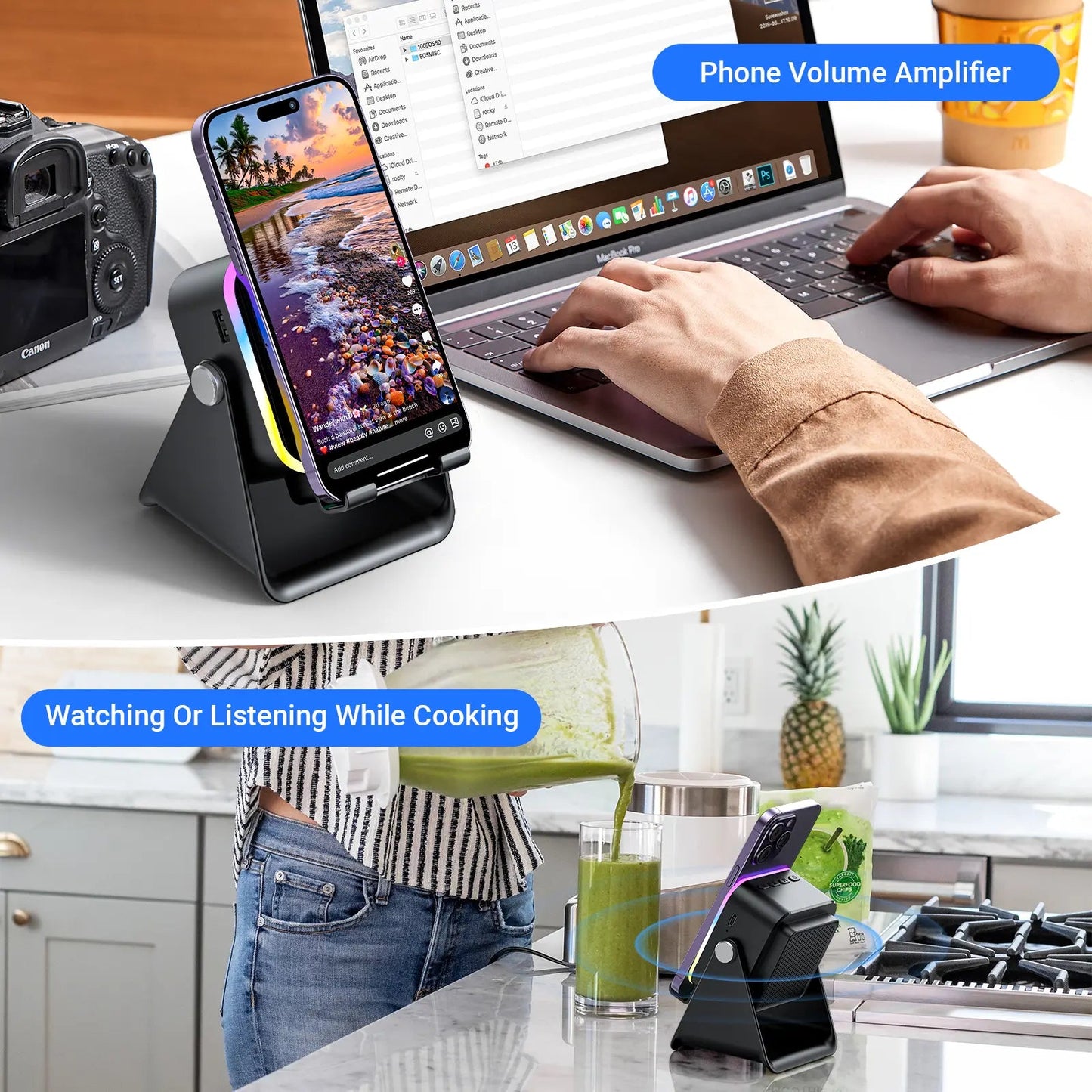 Wireless Induction Speaker Stand with Power Bank product image 8