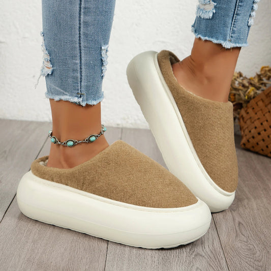 Women’s Warm Plush Indoor Slippers