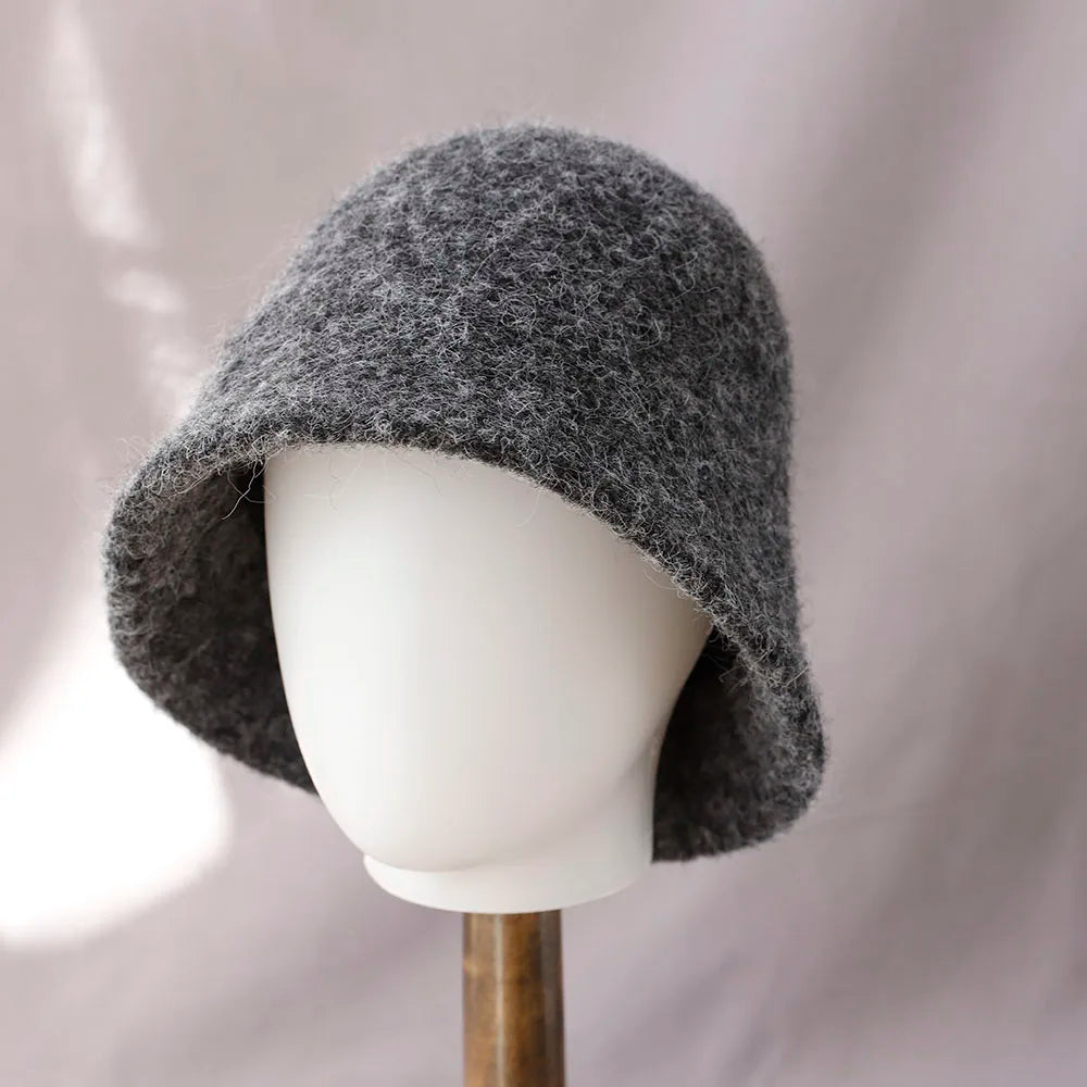 Women’s Winter Wool Bucket Hat