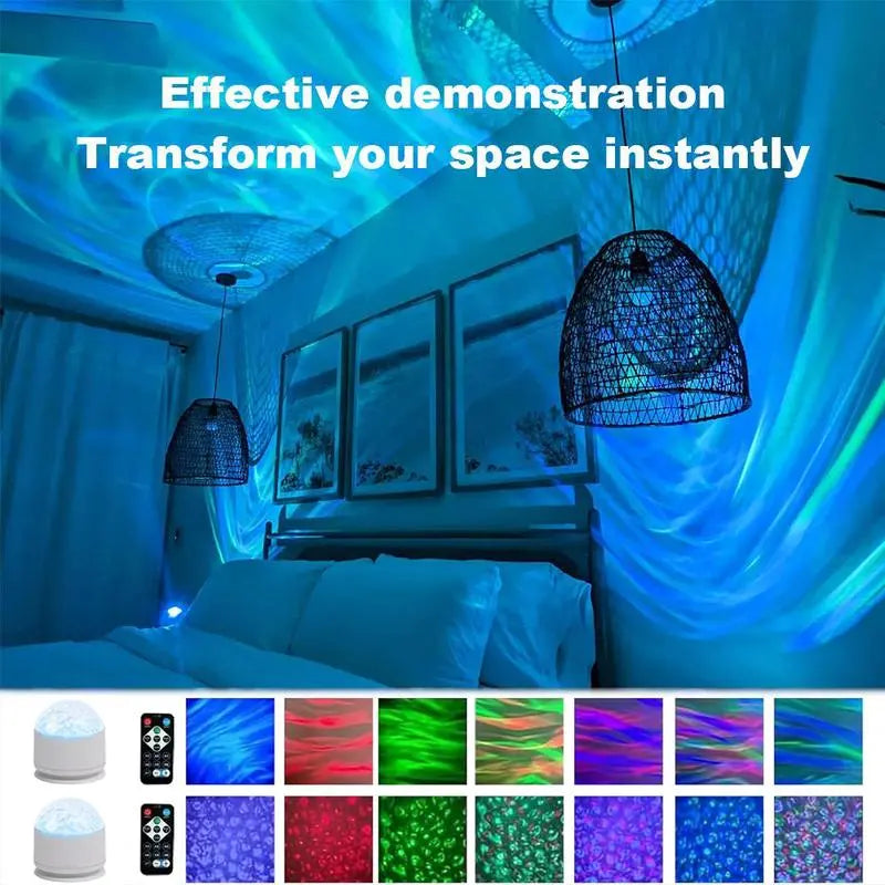 16-Color Star Projector Night Light product image 5