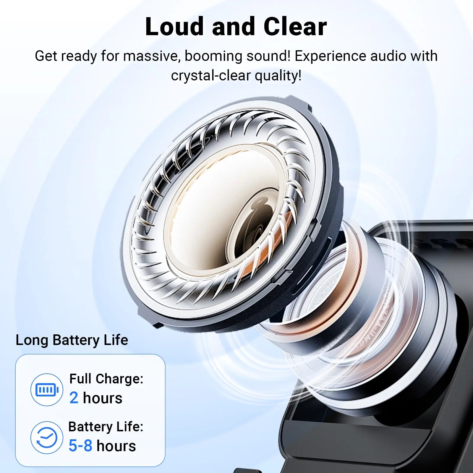 Wireless Induction Speaker Stand with Power Bank product image 6