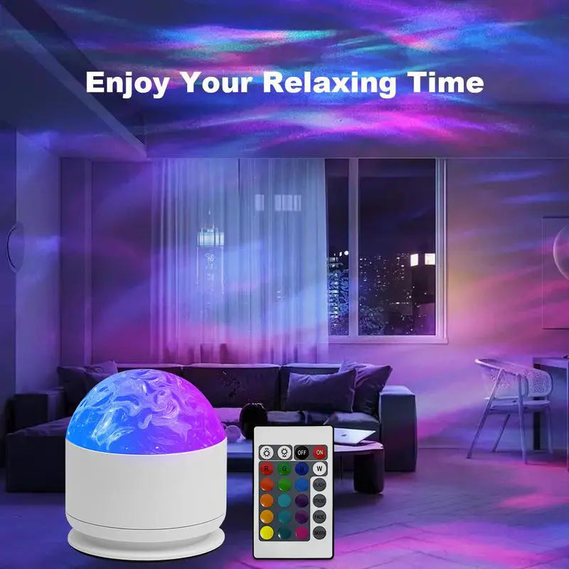 16-Color Star Projector Night Light product image 3