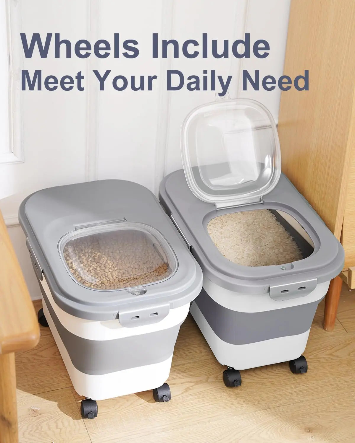 Foldable Large-Capacity Food Storage Container