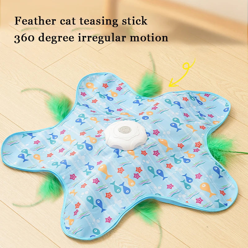 Automatic Hide & Seek Interactive Cat Toy
