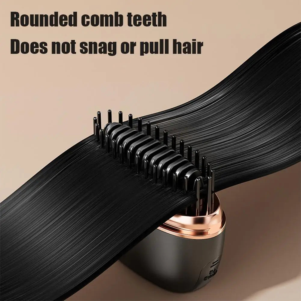 Wireless 2-in-1 Portable Ceramic Hair Straightener