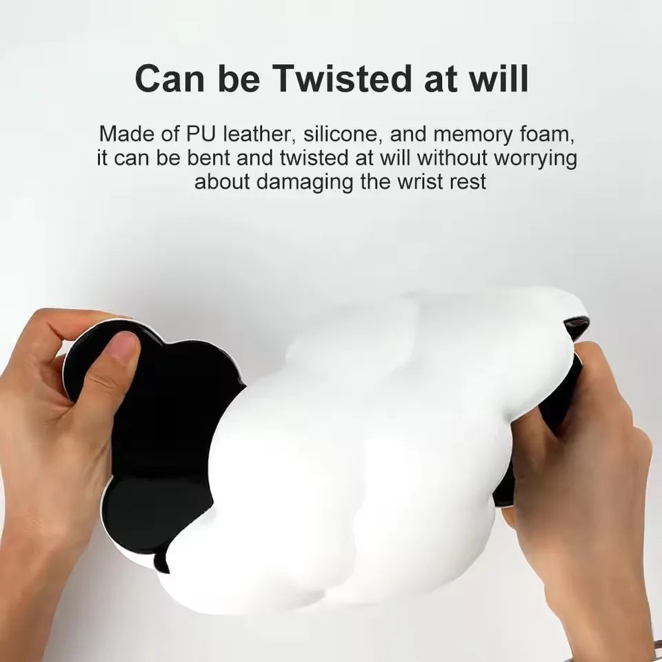 Memory Foam Cloud Wrist Rest Set