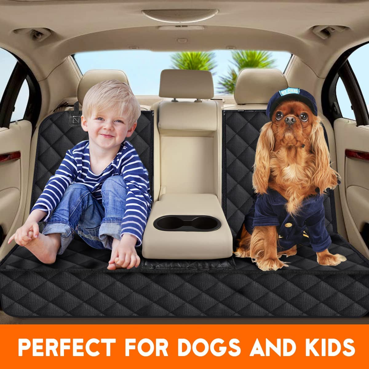 Waterproof Dog Car Seat Cover for Back Seat Protection product image 2