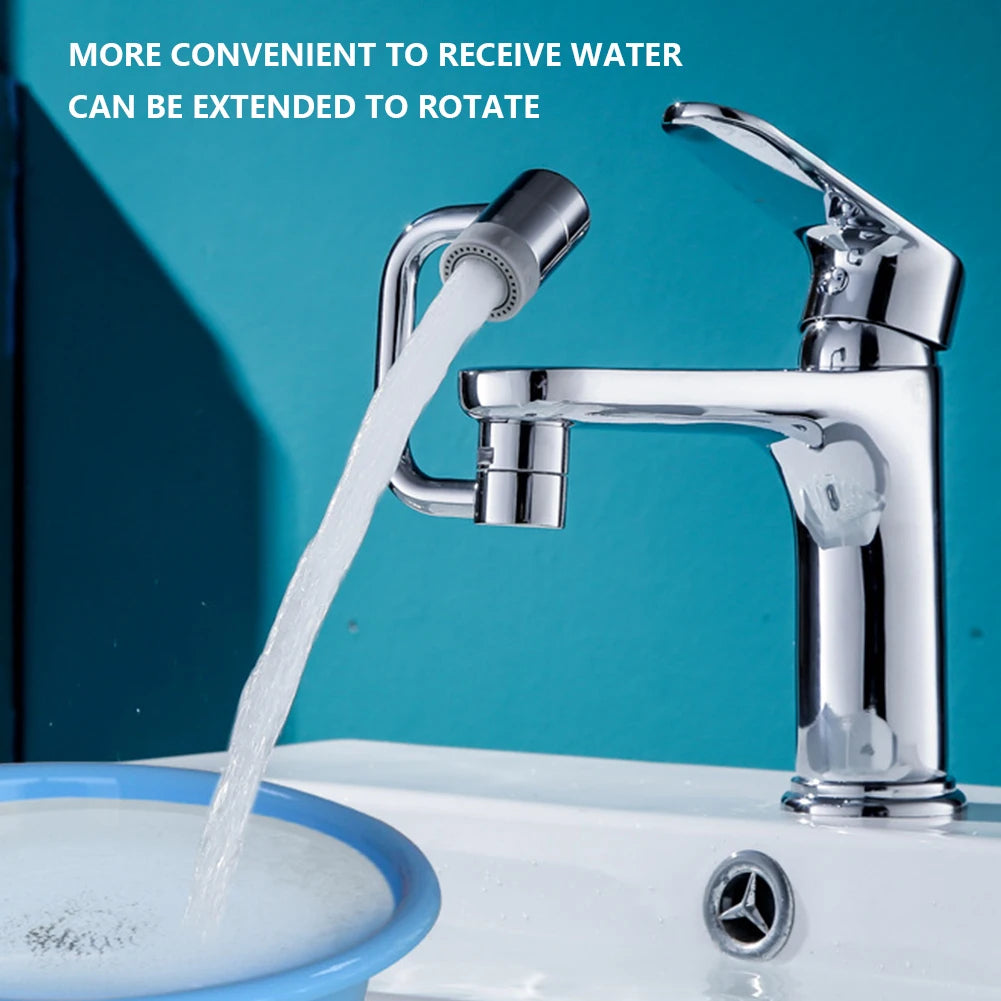 1080° Rotating Faucet Extender for Kitchen & Bathroom Sinks