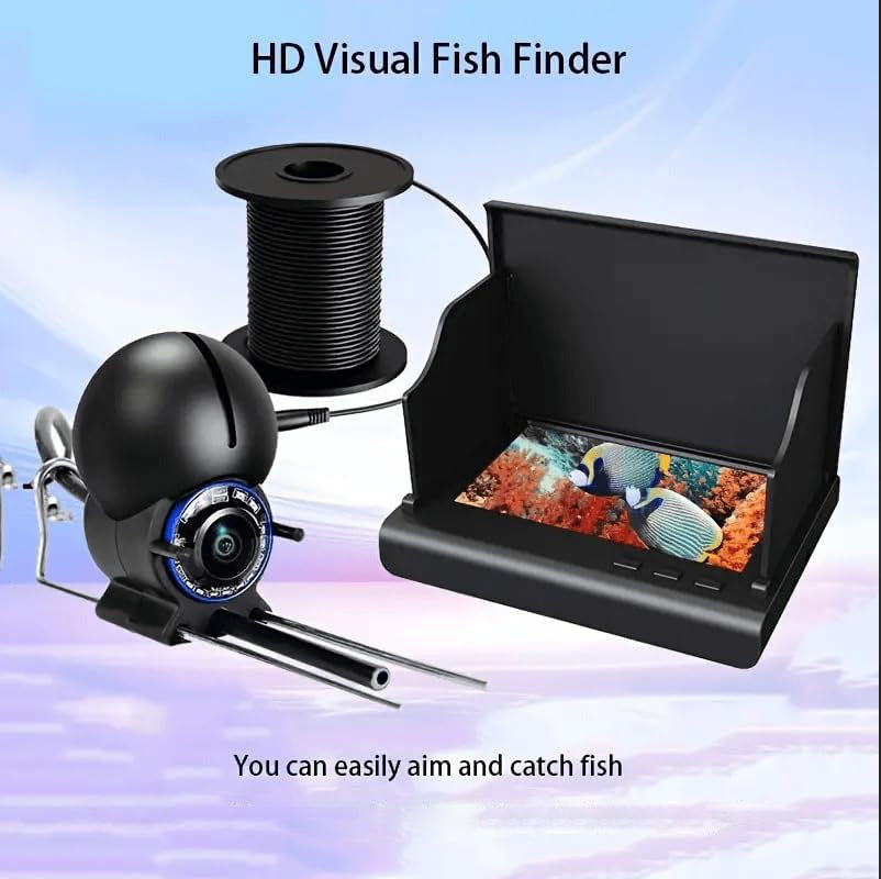 Portable Fish Finder with 4.3" LCD & Underwater Camera