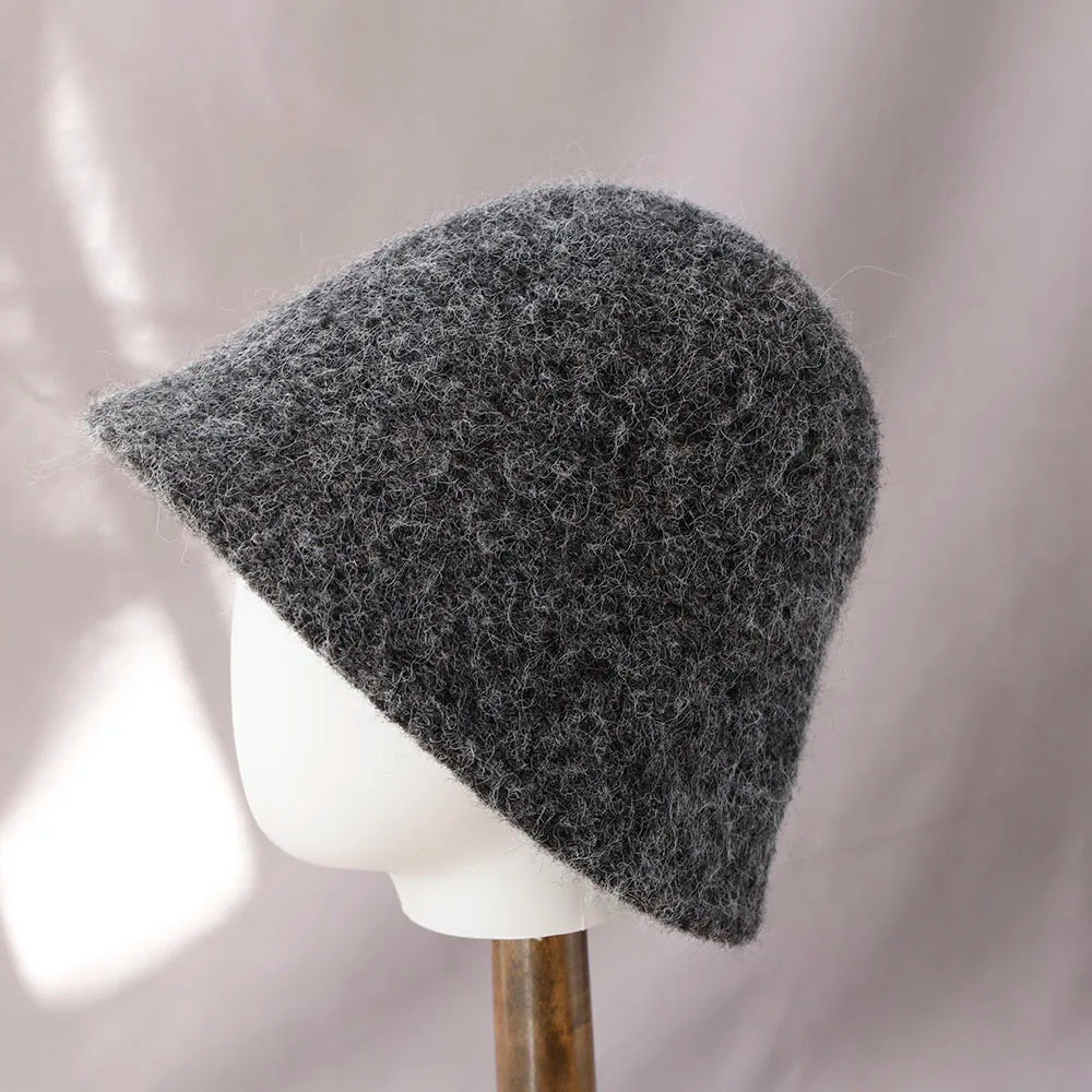 Women’s Winter Wool Bucket Hat