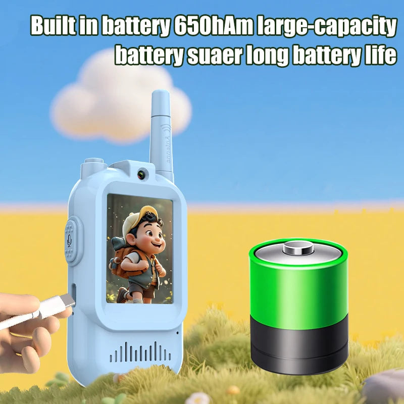 Children’s 2 Pack Video Walkie Talkie