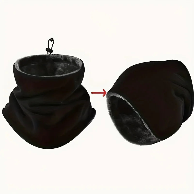 Fleece Balaclava Face Mask & Neck Warmer