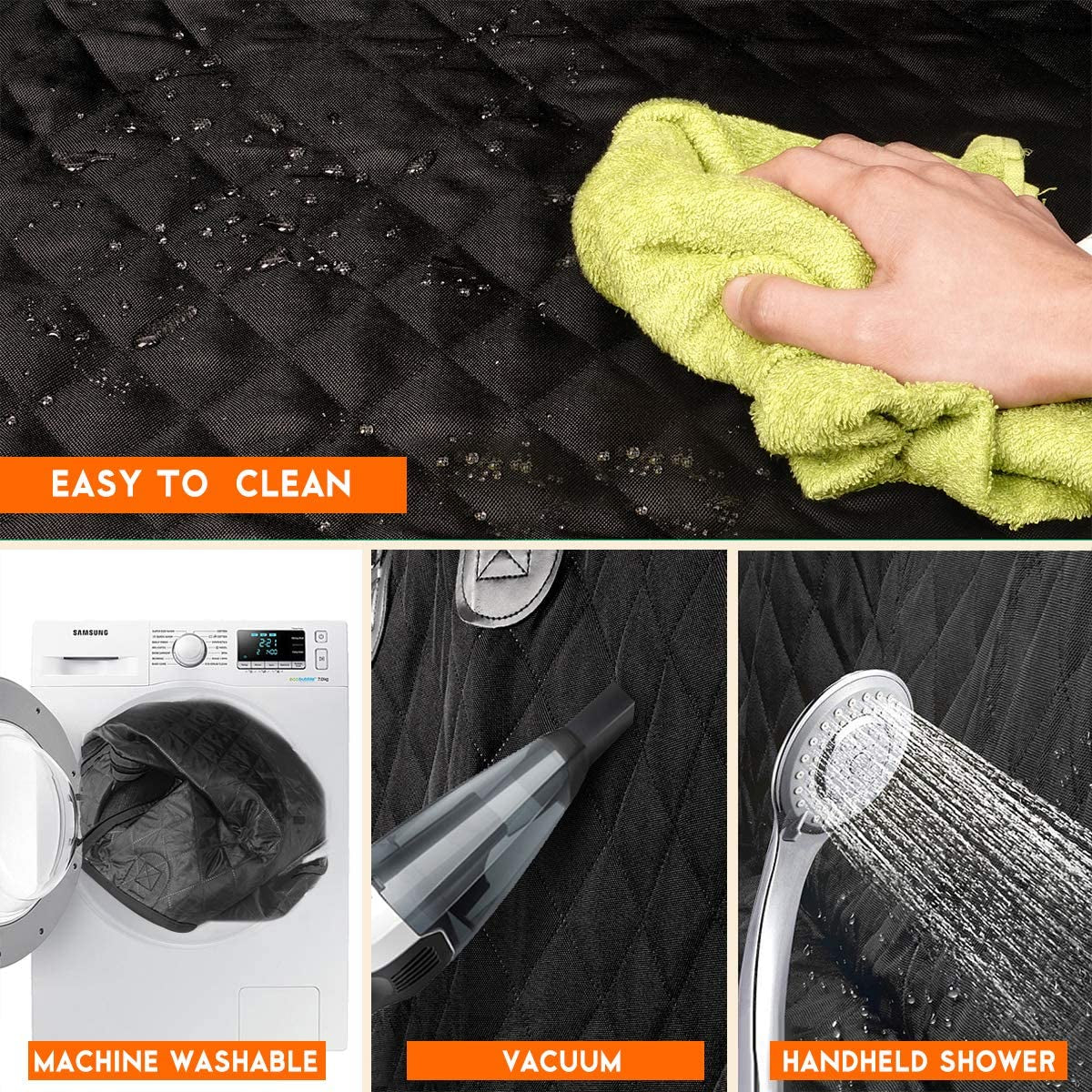 Waterproof Dog Car Seat Cover for Back Seat Protection product image 7