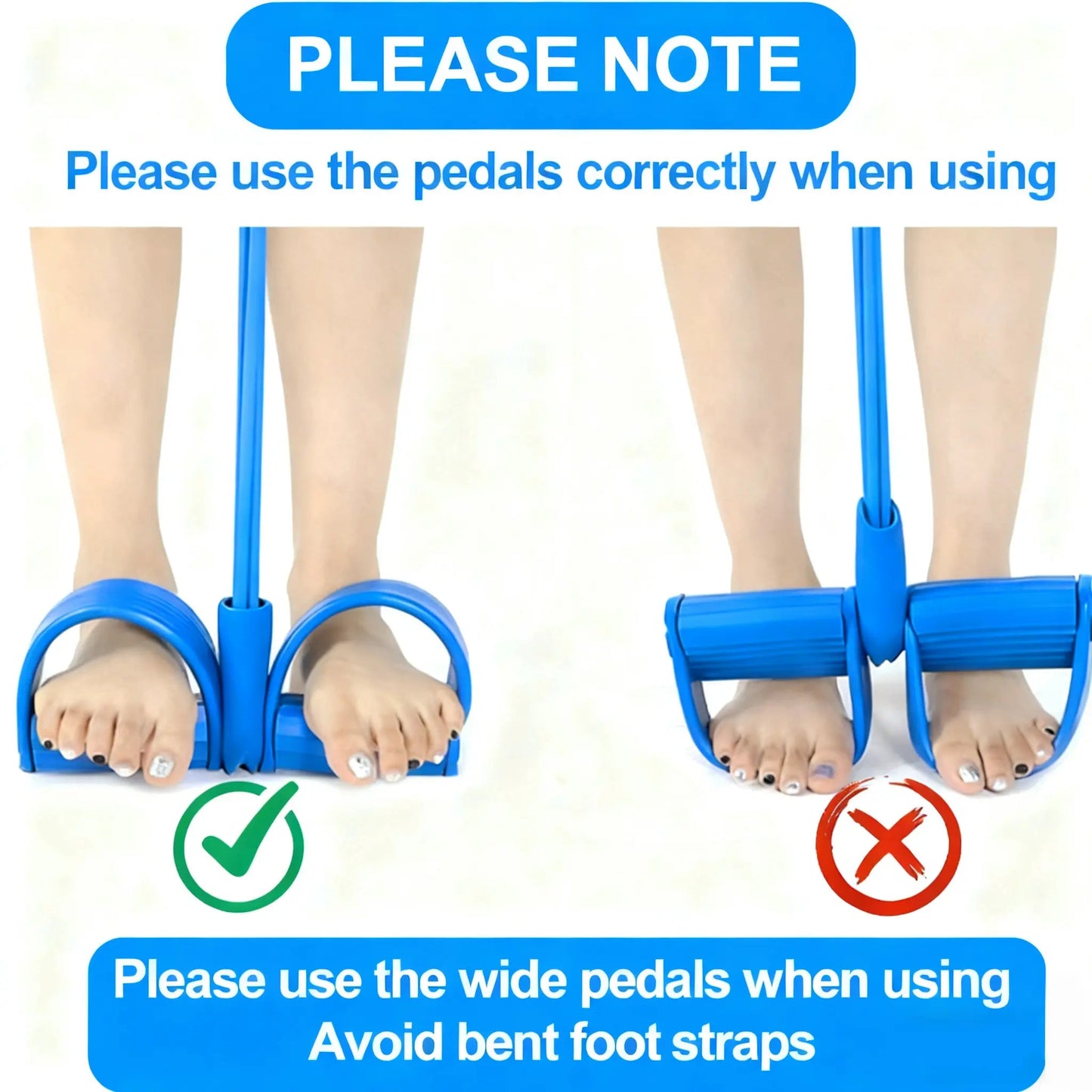 Pedal Resistance Band Trainer for Home Workouts product image 3