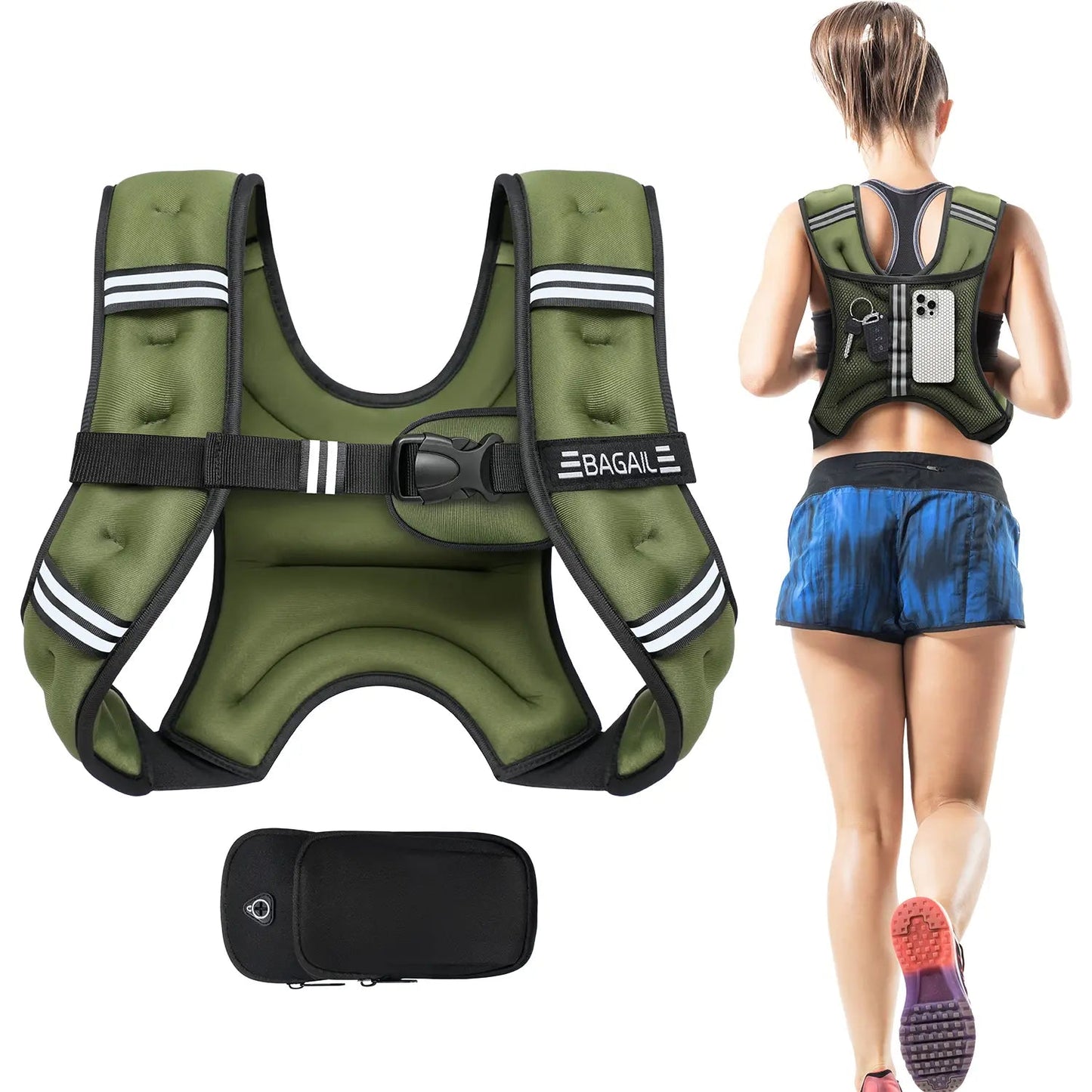 Adjustable Weighted Vest for Home Workouts product image 13