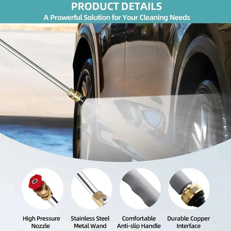 Jet Nozzle Power Washer Attachment for Garden Hoses product image 3