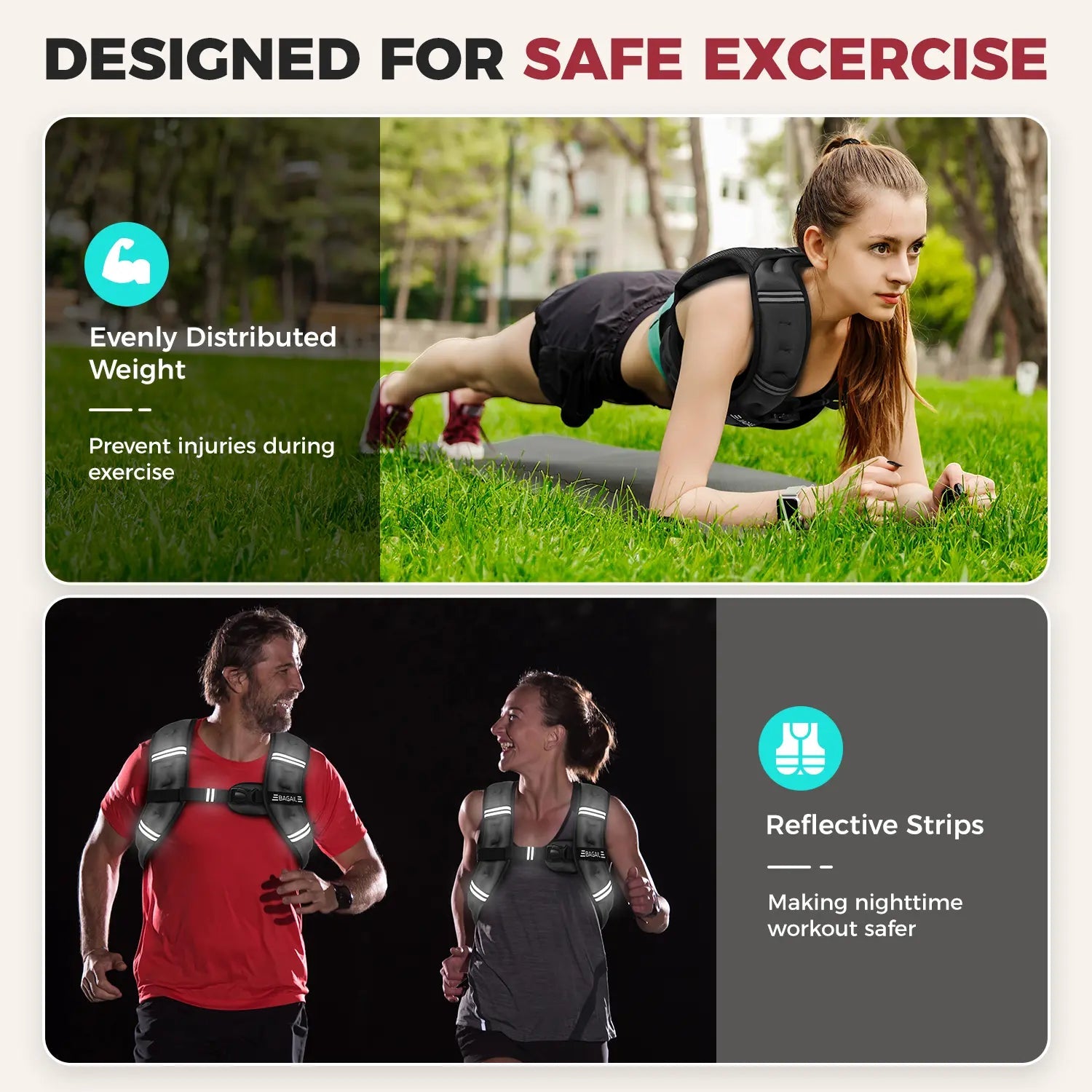 Adjustable Weighted Vest for Home Workouts product image 5
