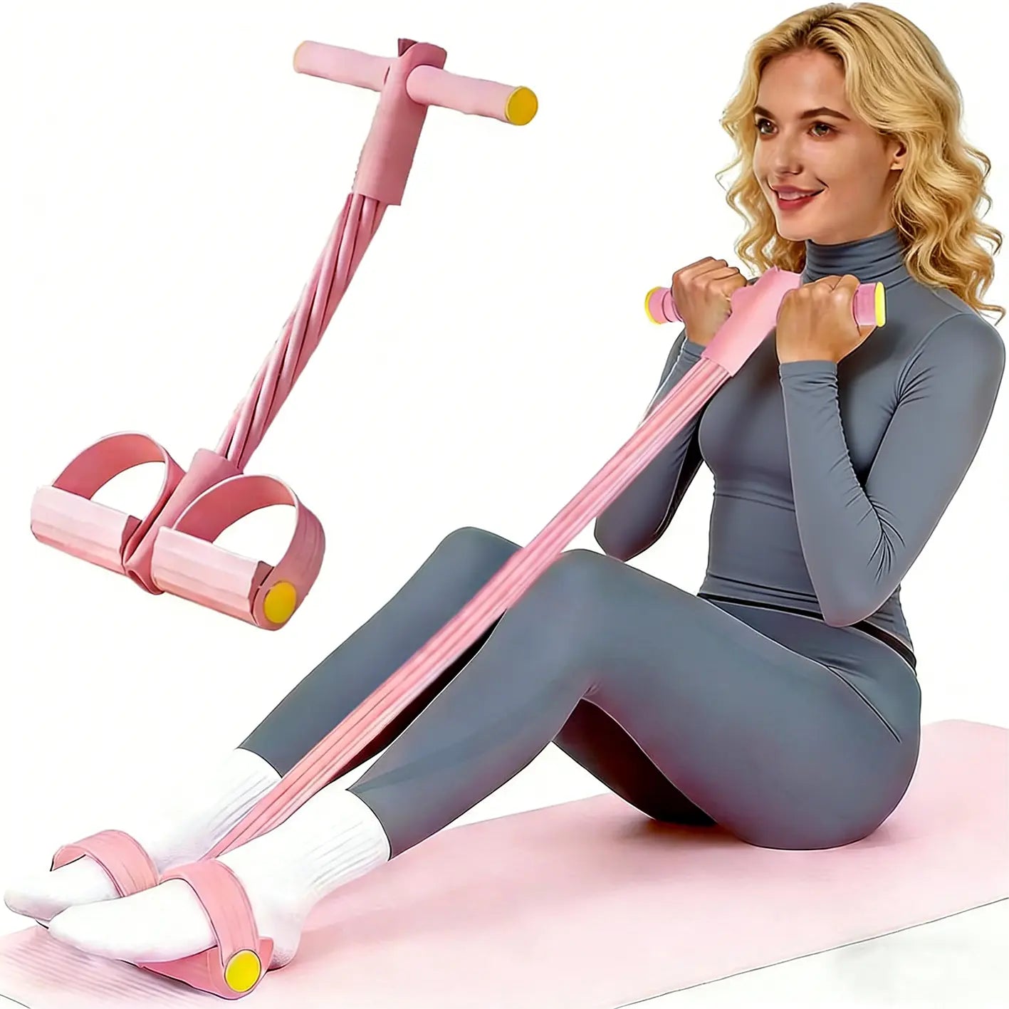 Heavy-Duty Abdominal Crunch Machine for Home Fitness product image 2