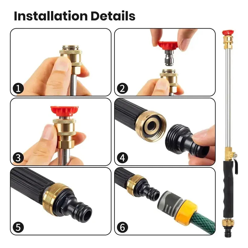 Jet Nozzle Power Washer Attachment for Garden Hoses product image 10
