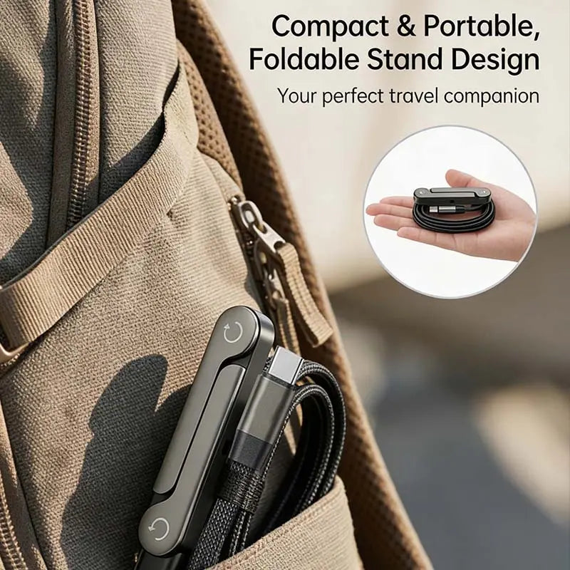240W 2-in-1 Charging Cable & Phone Stand product image 4