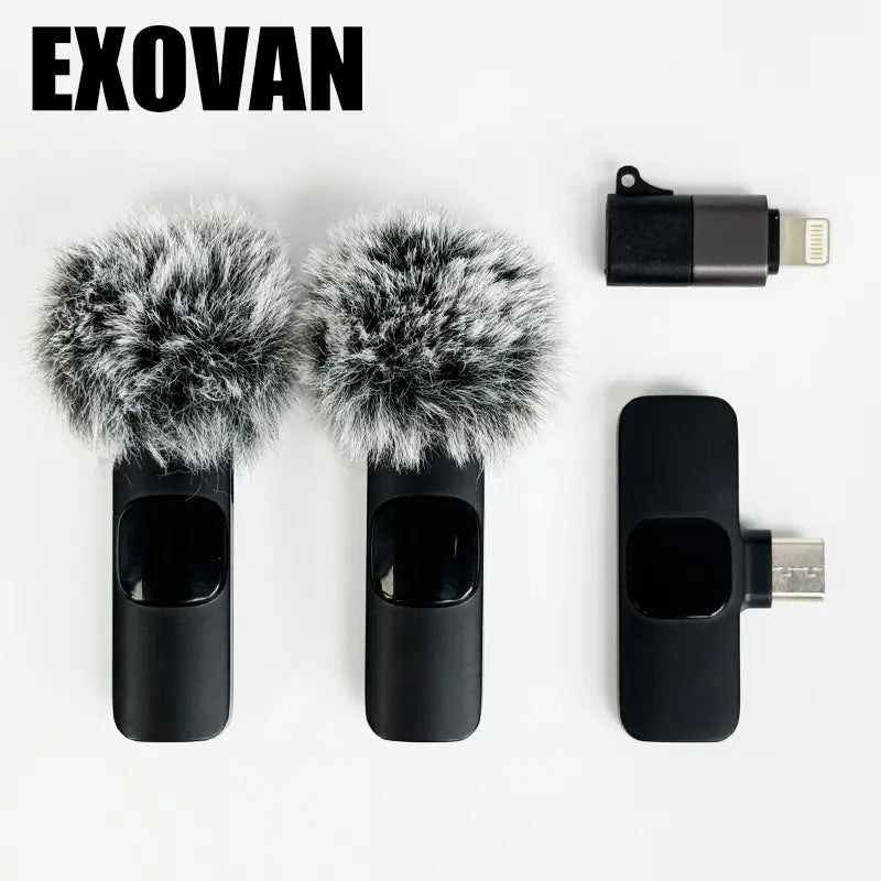 Wireless Dual Lapel Microphone Set for Content Creation product image 2