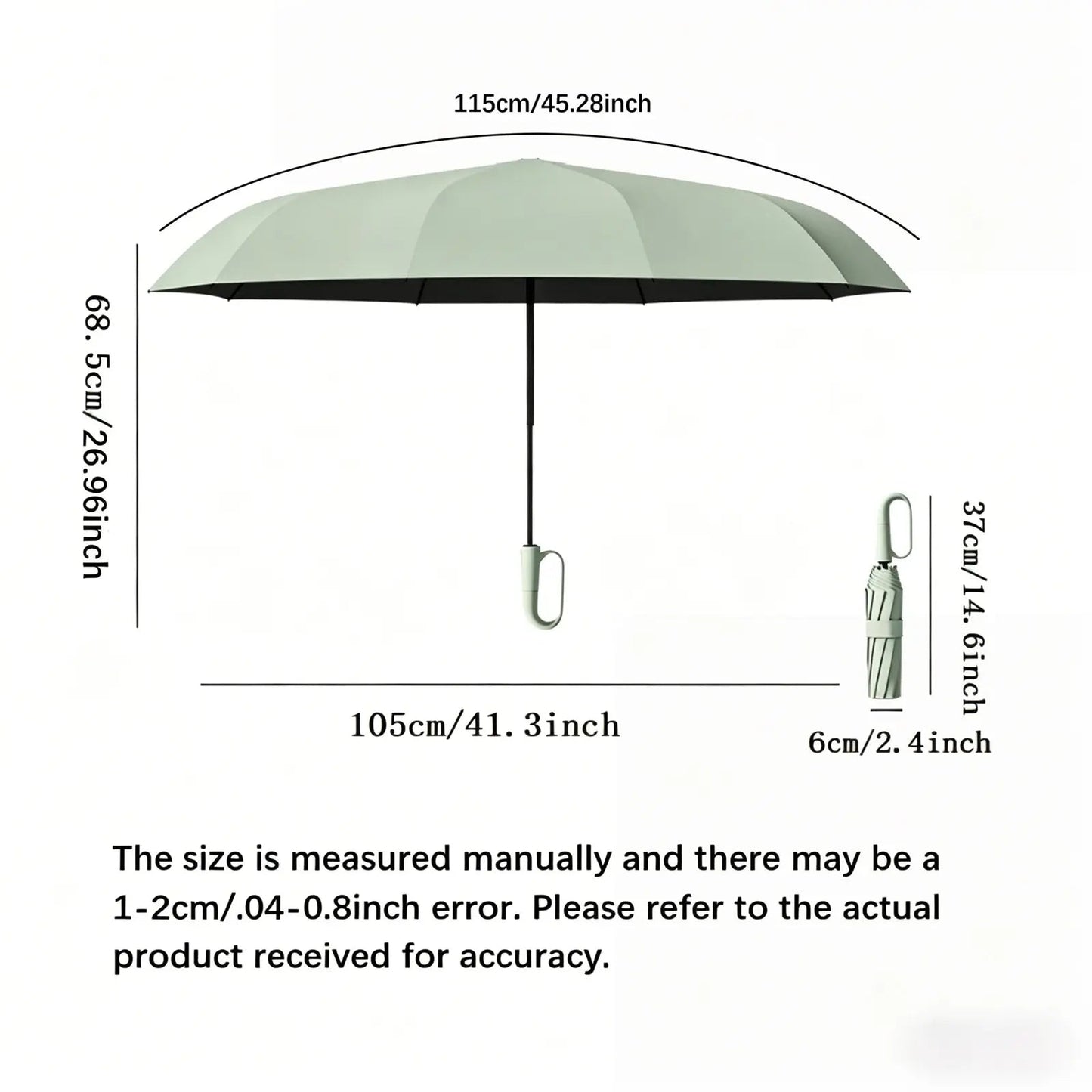 Compact Automatic Foldable Umbrella for Travel product image 3