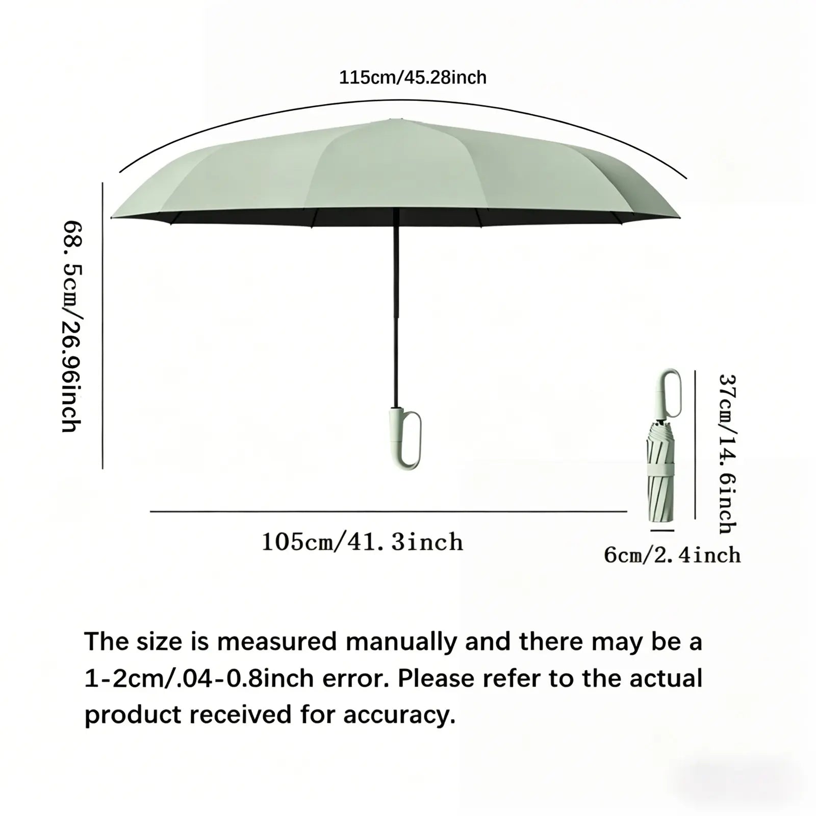 Compact Automatic Foldable Umbrella for Travel product image 3