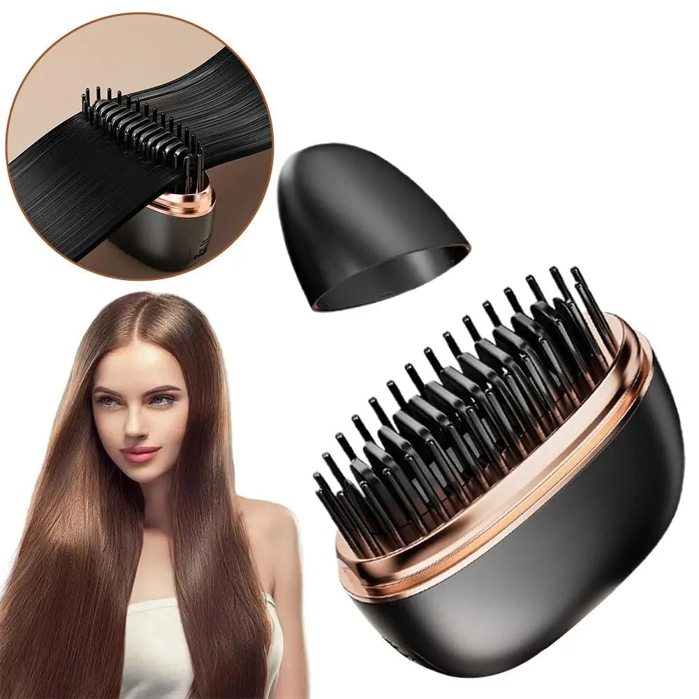 Wireless 2-in-1 Portable Ceramic Hair Straightener