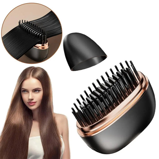 Wireless 2-in-1 Portable Ceramic Hair Straightener