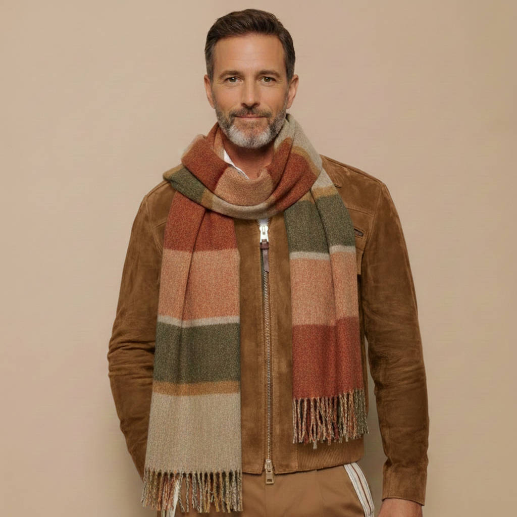 Men’s Retro Lapel Suede Jacket