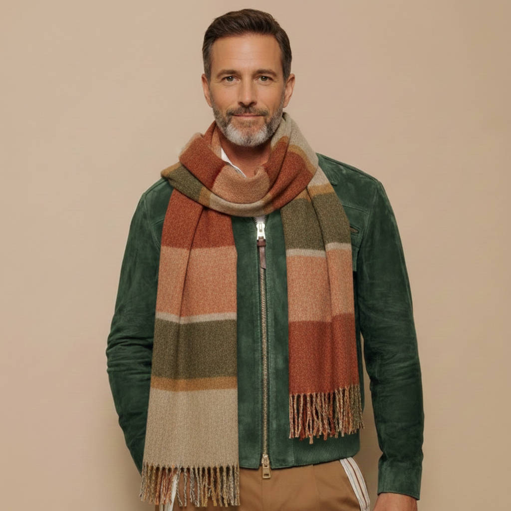 Men’s Retro Lapel Suede Jacket