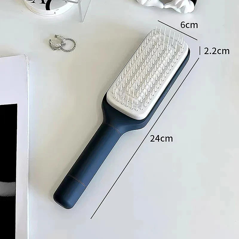 Rotating Hair Styling Comb with Lift Handle product image 1