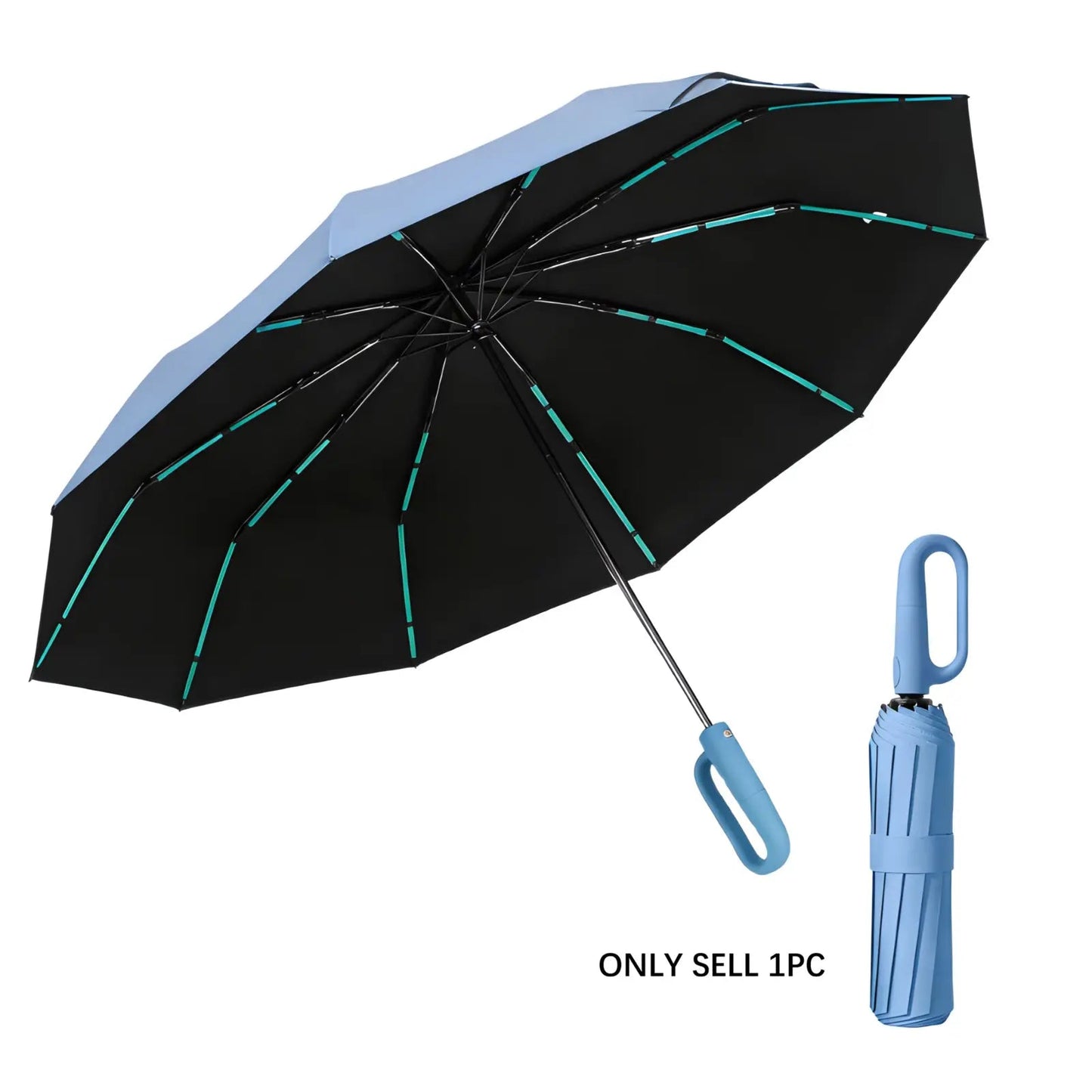 Compact Automatic Foldable Umbrella for Travel product image 12