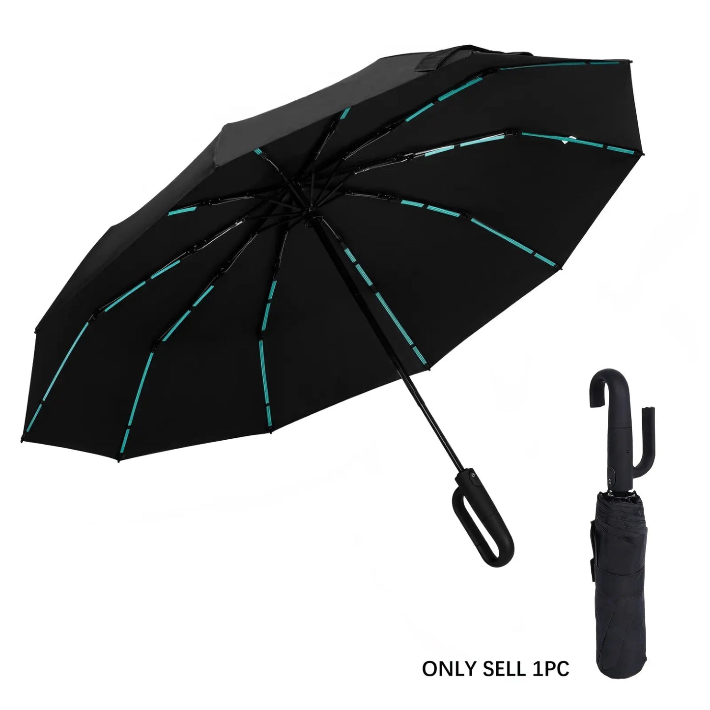Compact Automatic Foldable Umbrella for Travel product image 11