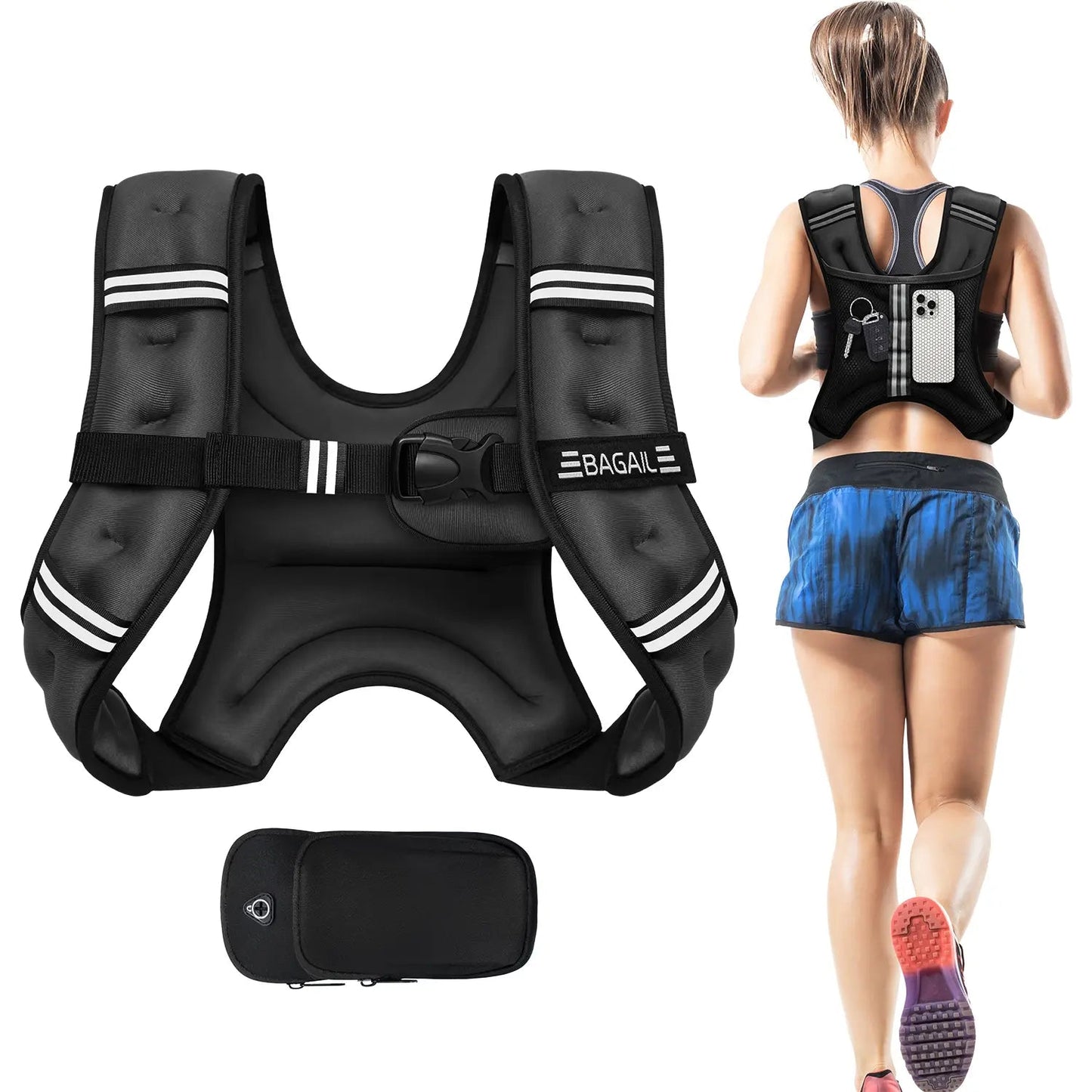 Adjustable Weighted Vest for Home Workouts product image 1