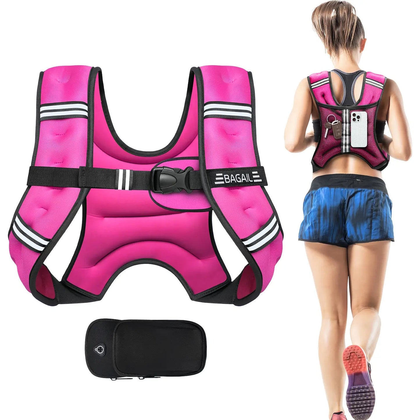 Adjustable Weighted Vest for Home Workouts product image 15