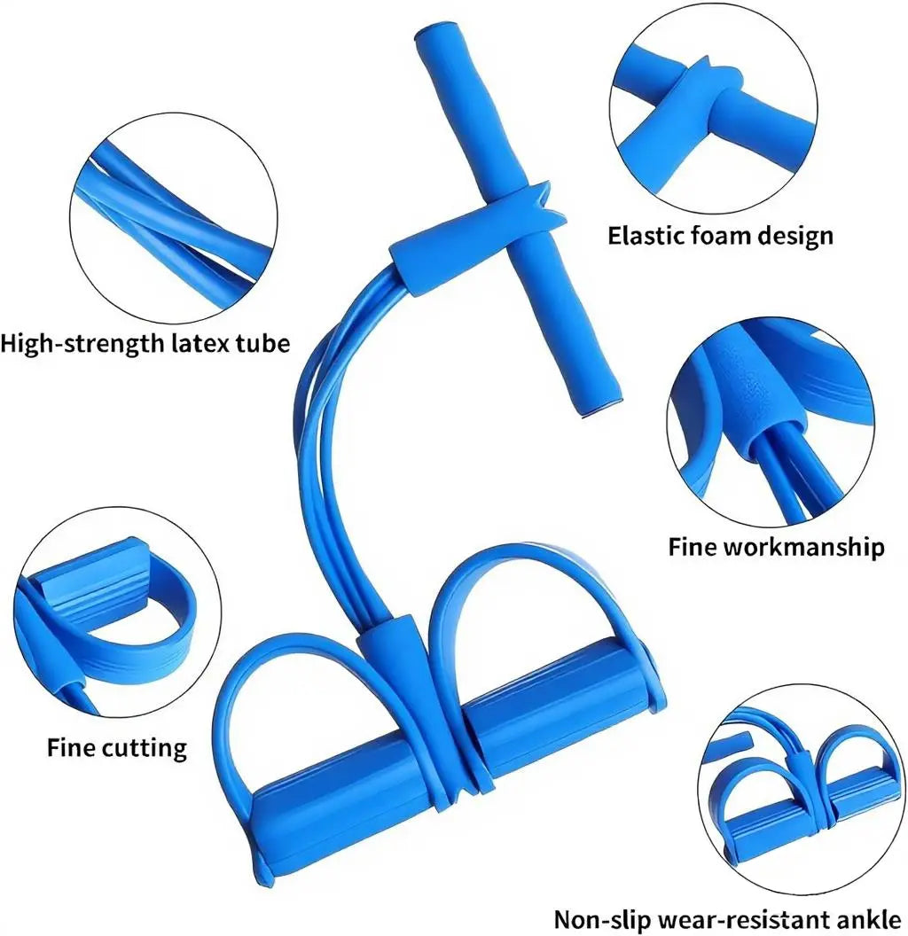 Pedal Resistance Band Trainer for Home Workouts product image 4