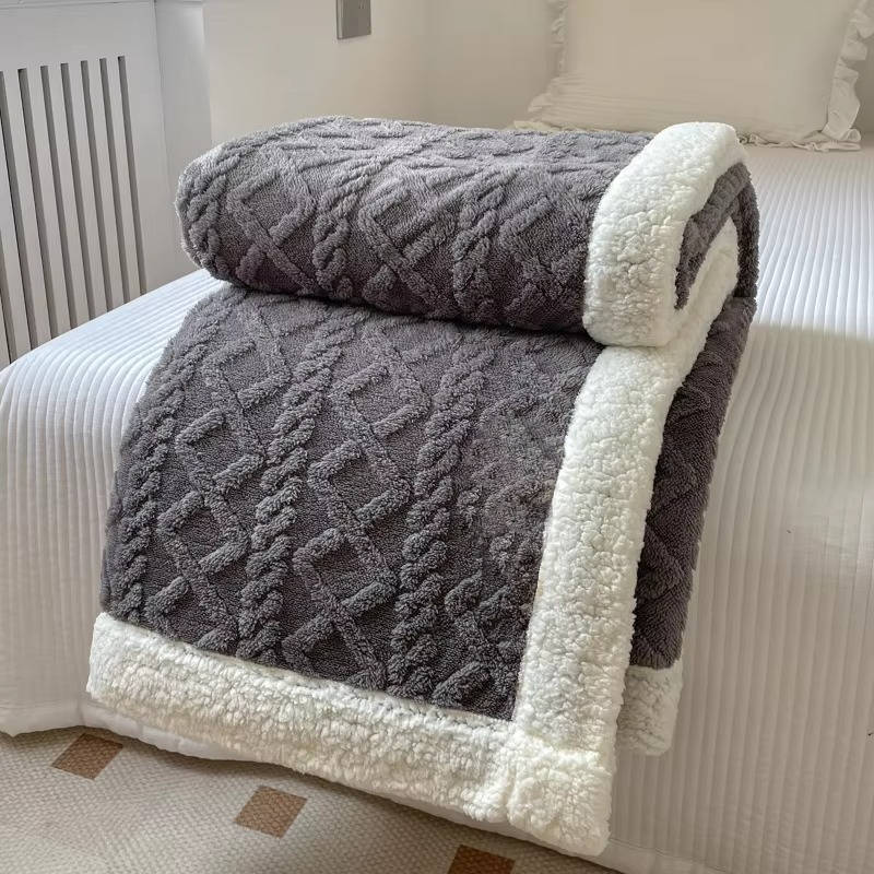 Soft Fleece Throw Blanket for Couch, Bed, and Travel