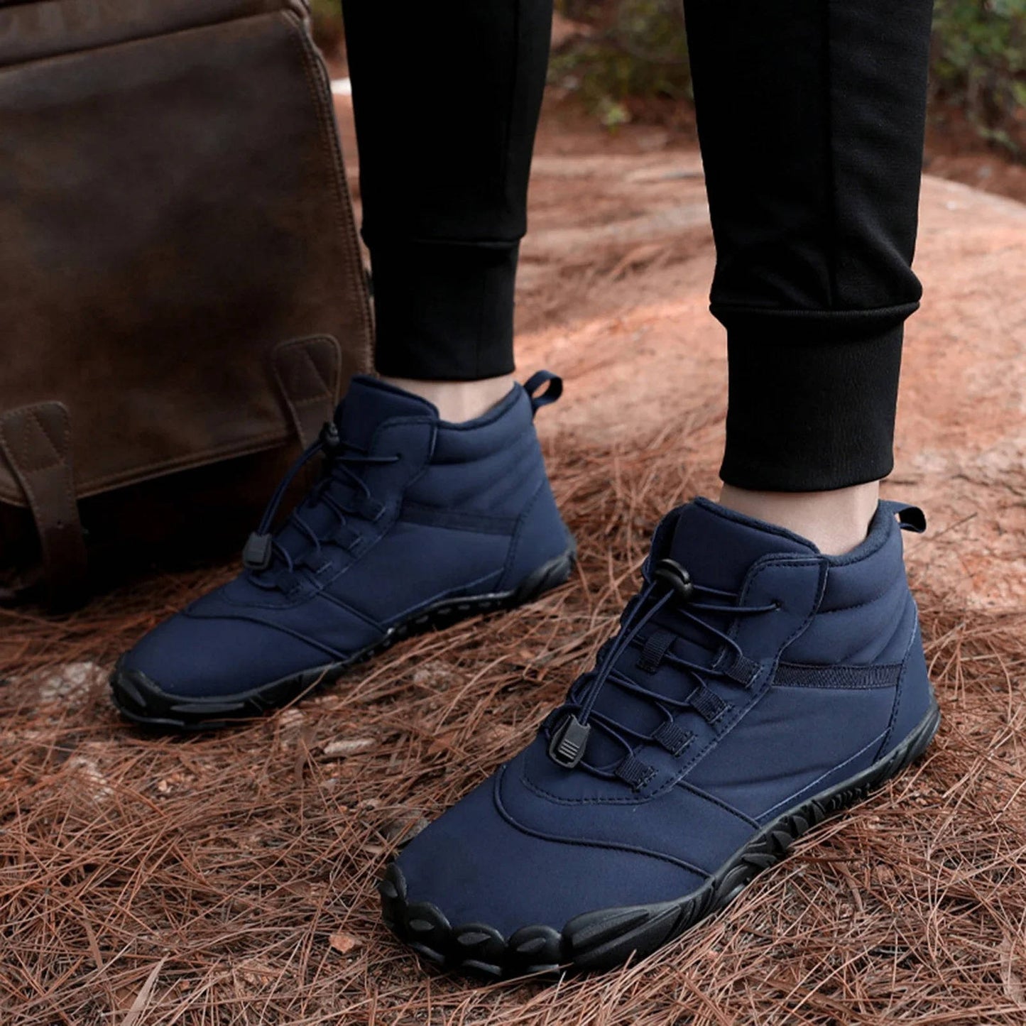 Waterproof Winter Barefoot Shoes with Fleece Lining