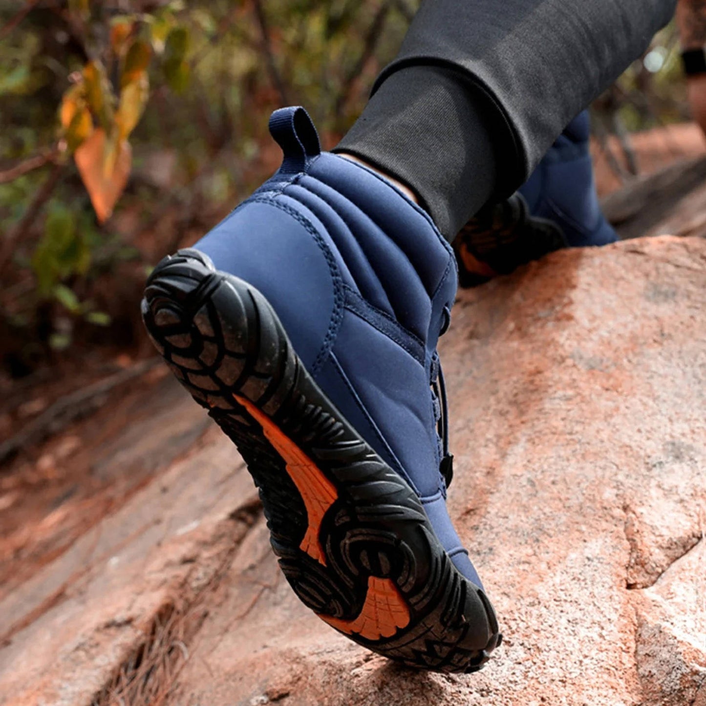Waterproof Winter Barefoot Shoes with Fleece Lining