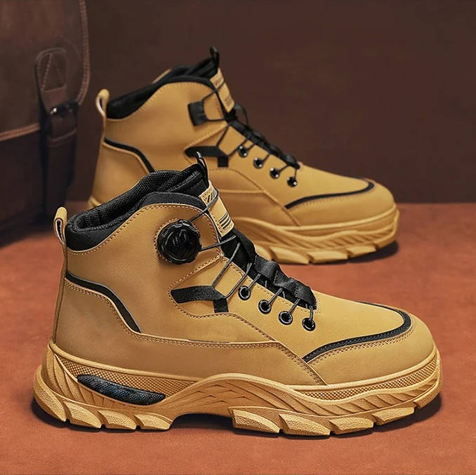 Men’s Rugged Heavy-Duty Work Boots