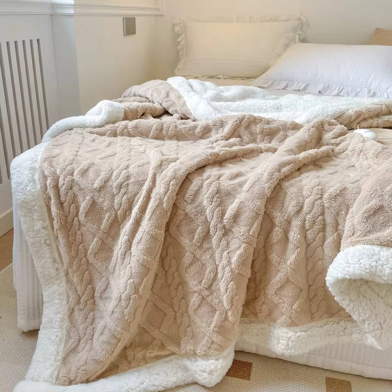 Soft Fleece Throw Blanket for Couch, Bed, and Travel