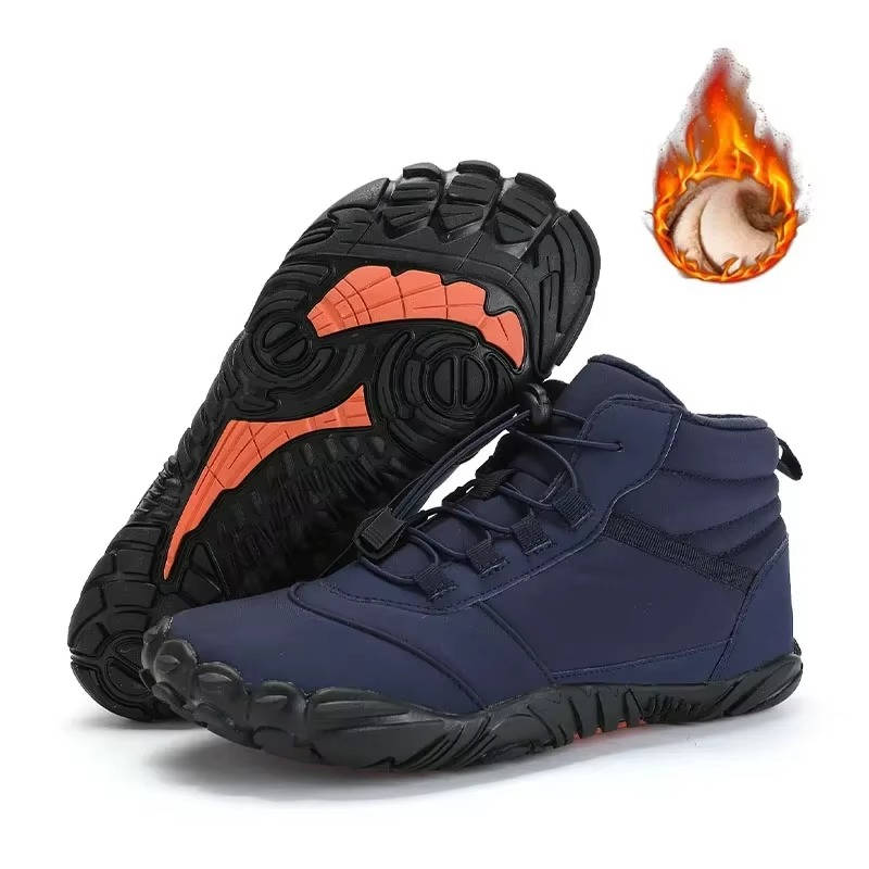 Waterproof Winter Barefoot Shoes with Fleece Lining
