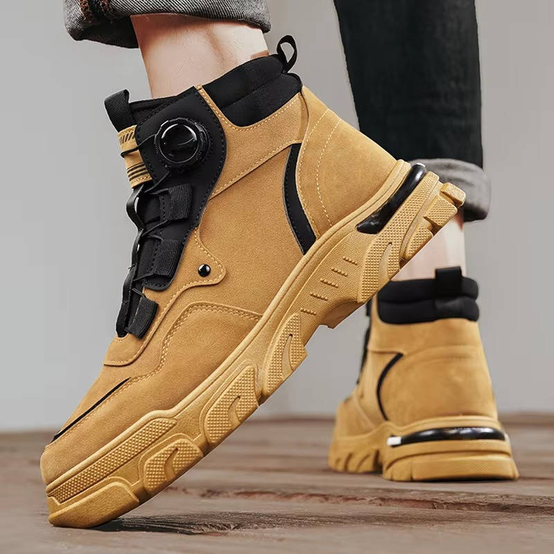 Men’s Rugged Heavy-Duty Work Boots
