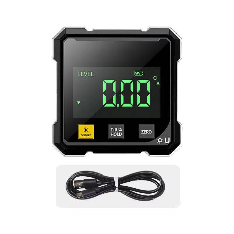 Digital Angle Gauge with Dual Laser