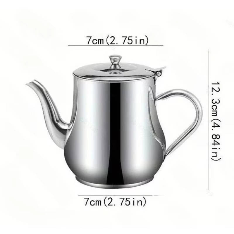 Stainless Steel Bacon Grease Container with Strainer