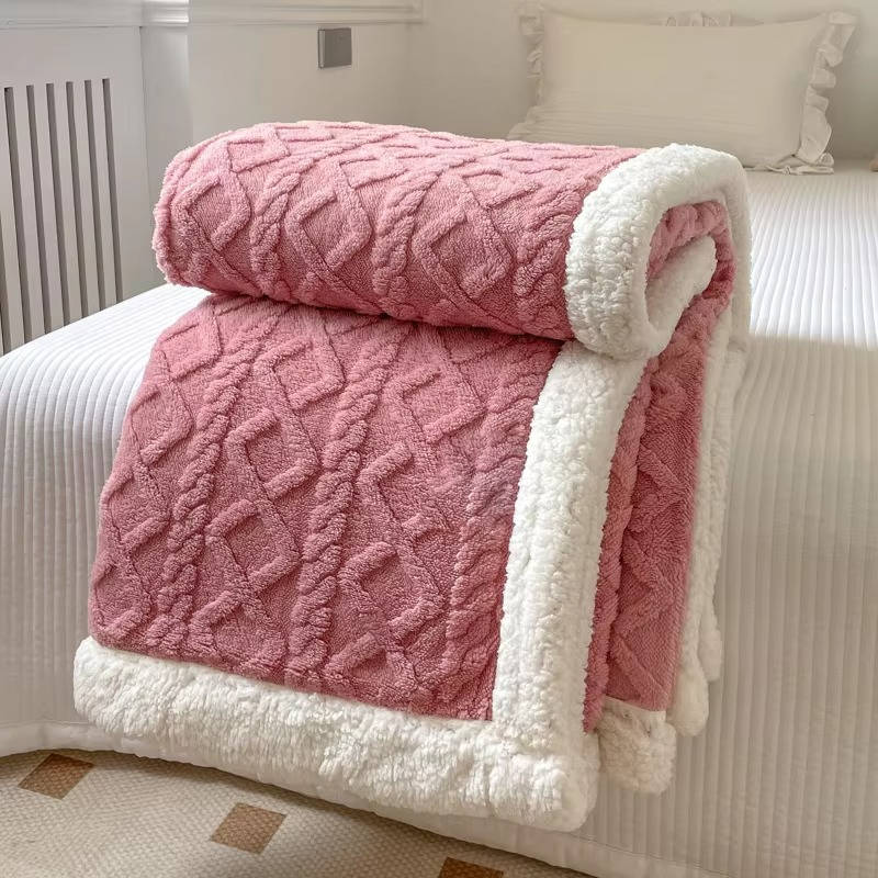 Soft Fleece Throw Blanket for Couch, Bed, and Travel