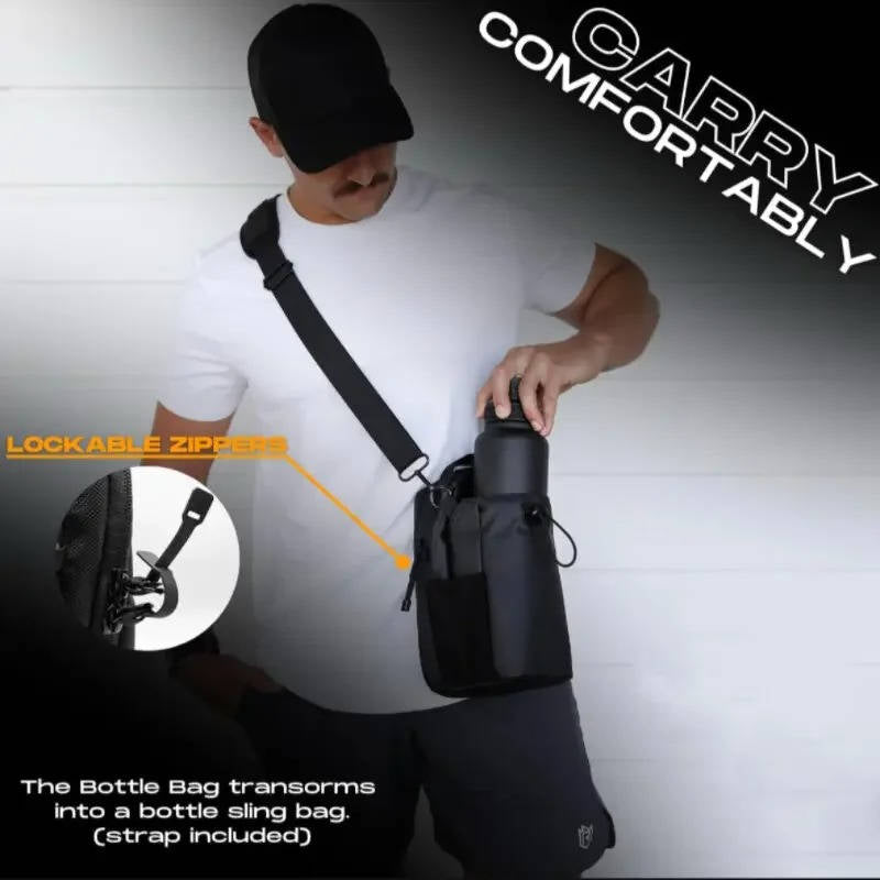 Compact Versatile Gym Bag with Magnetic Design